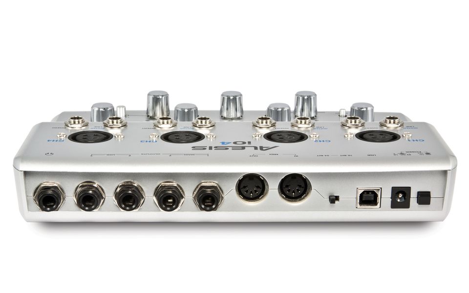 alesis io4 four-channel 24-bit recording interface