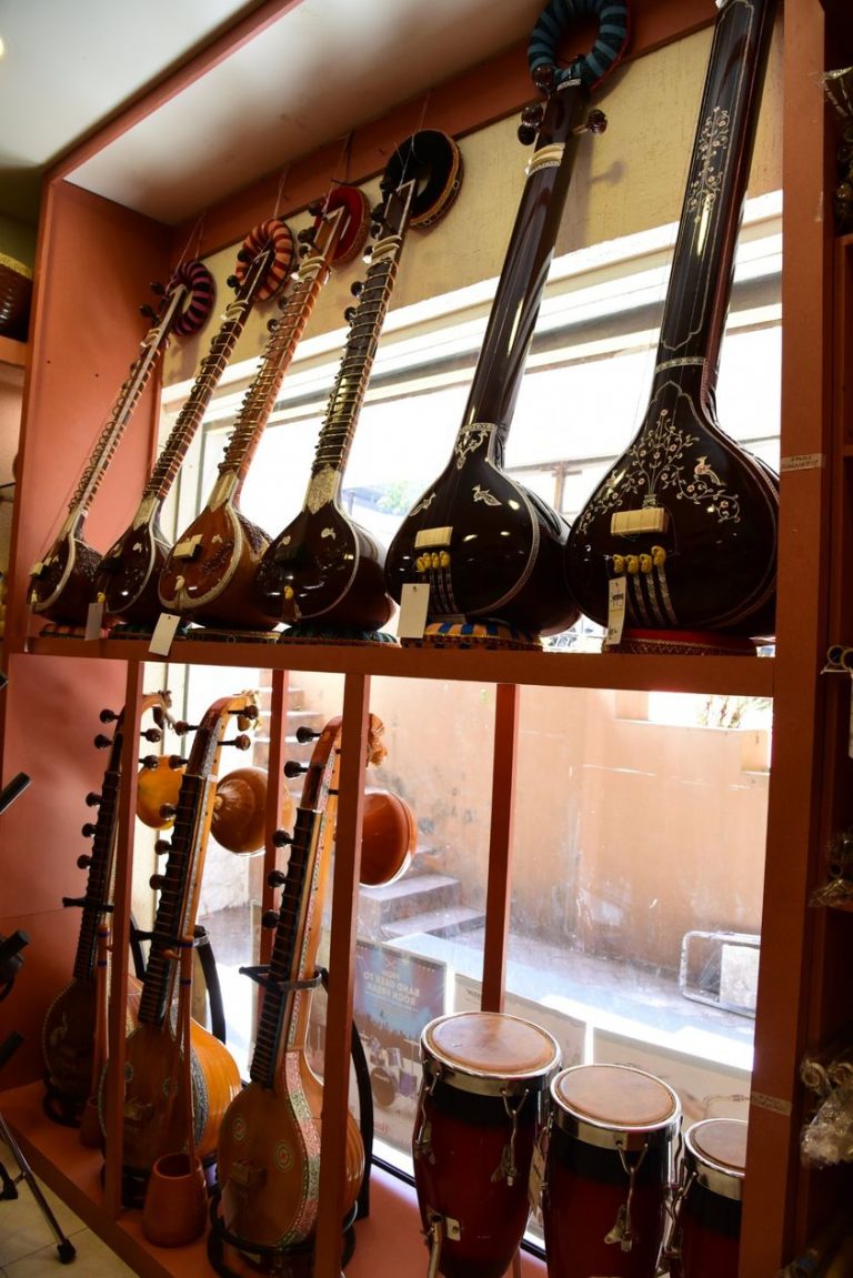 Sitar, Veena and Tanpura are part of a family of stringed instruments in the Indian classical music