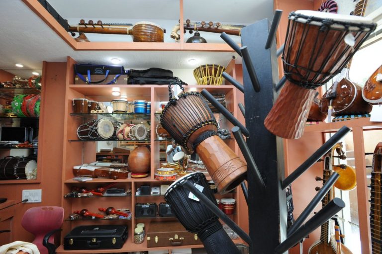 Musical instruments come in various shapes and sizes